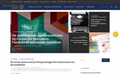 recruitmentfacts.nl screenshot