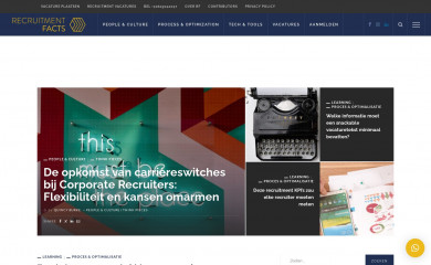 recruitmentfacts.nl screenshot