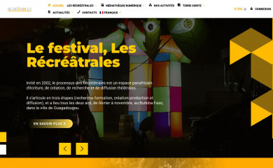 recreatrales.org screenshot