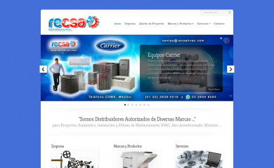 recsahvac.com screenshot