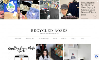 recycledrosesguide.com screenshot