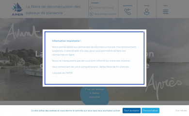 recyclermonbateau.fr screenshot
