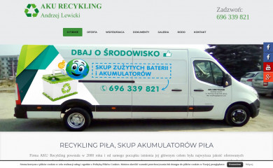 recyklingpila.pl screenshot
