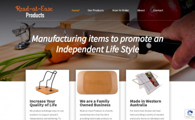 read-at-ease.com.au screenshot