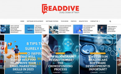 readdive.com screenshot