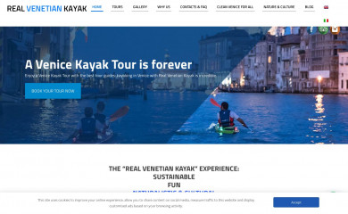 realvenetiankayak.com screenshot