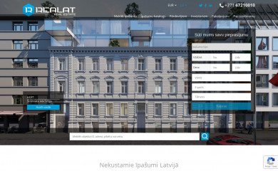 realat.lv screenshot