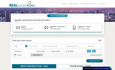 realestate4me.com.br screenshot