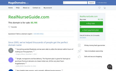 realnurseguide.com screenshot