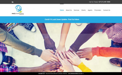 realpromotions.co.za screenshot