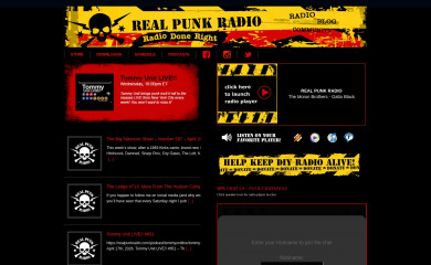 realpunkradio.com screenshot
