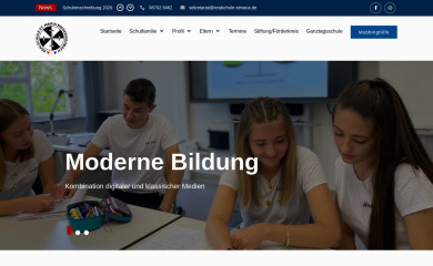 realschule-stmaria.de screenshot