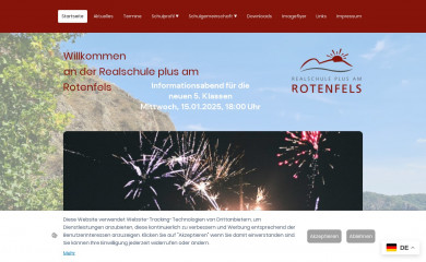 realschule-plus-am-rotenfels.de screenshot