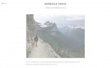 rebeccatapio.com screenshot