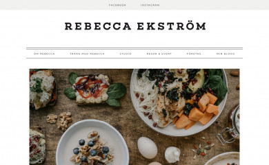 rebeccaekstrom.se screenshot