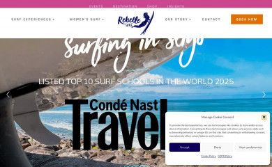 rebellesurf.com screenshot