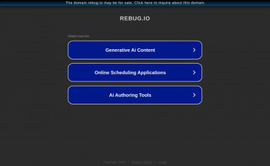 rebug.io screenshot