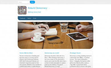 rebuilddemocracy.org screenshot