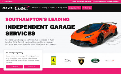 regalautosport.com screenshot