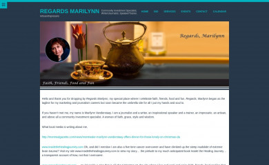 regardsmarilynn.com screenshot