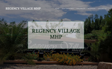 regencyvillageelpaso.com screenshot