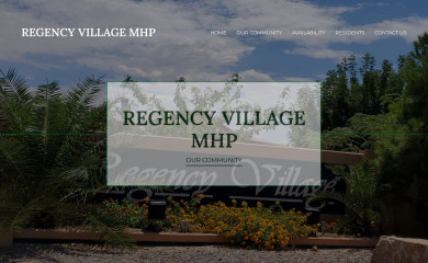 regencyvillageelpaso.com screenshot