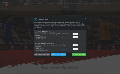 regensburg-adler.de screenshot