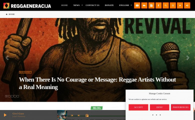 reggaeneracija.me screenshot