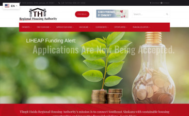 regionalhousingauthority.org screenshot