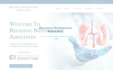 regionalnephrology.com screenshot