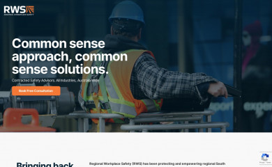 regionalworkplacesafety.com.au screenshot