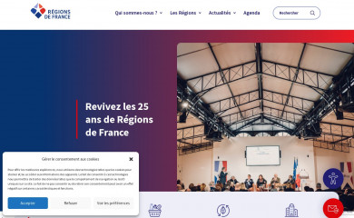 regions-france.org screenshot