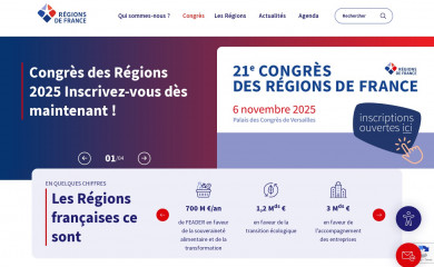 regions-france.org screenshot