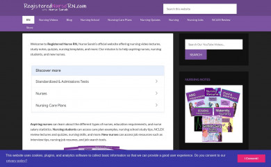 registerednursern.com screenshot