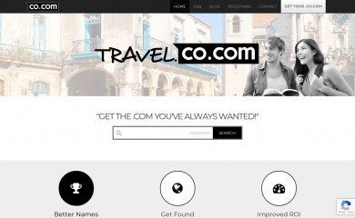 registry.co.com screenshot