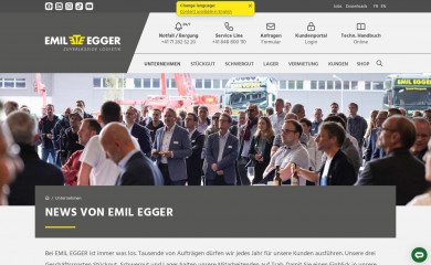 regro.ch screenshot