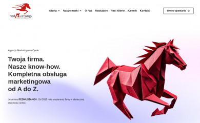 redmustang.agency screenshot