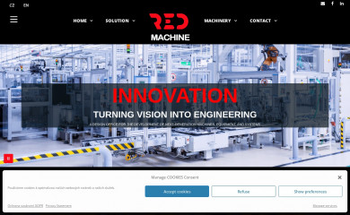 redmachine.cz screenshot