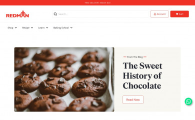 redmanshop.com screenshot