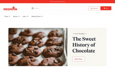 redmanshop.com screenshot