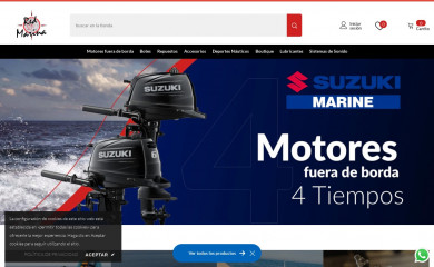 redmarinasas.com screenshot
