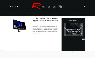 redmondpie.com screenshot