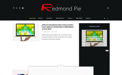 redmondpie.com screenshot