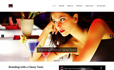 redcarpet-productions.com screenshot