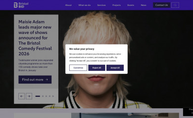 redcliffeandtemplebid.co.uk screenshot
