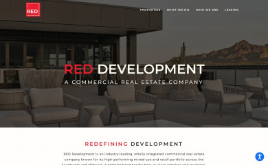 reddevelopment.com screenshot
