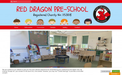 reddragonpreschool.co.uk screenshot