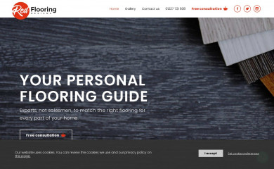 redflooring.co.uk screenshot