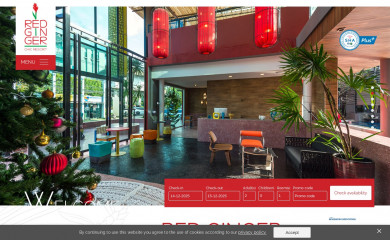 redgingerkrabi.com screenshot
