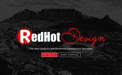 http://www.redhotdesign.co.za screenshot
